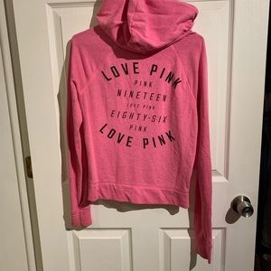 VS Pink Full Zip Hoodie
